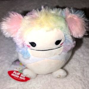🆕 Squishmallows Flipamallows Zaylee The Big Foot Norman The Gnome 5" Plush Toy